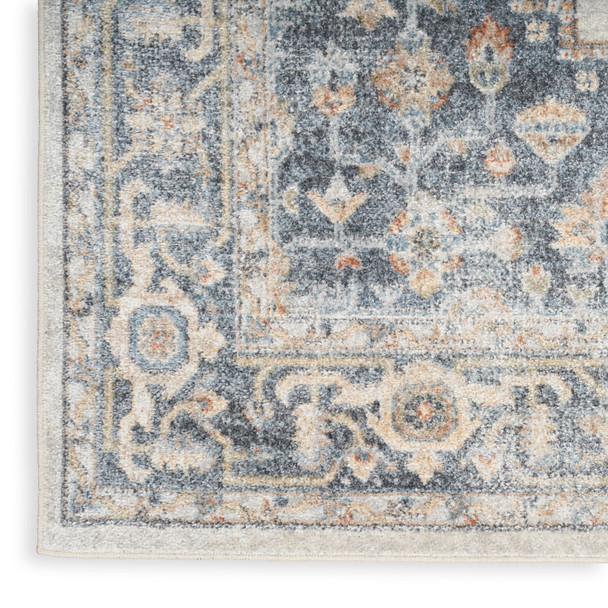 Nourison Home Astra Machine Washable ASW11 Grey Gold Rug