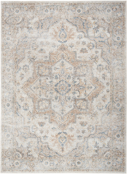 Nourison Home Astra Machine Washable ASW12 Silver Grey Rug