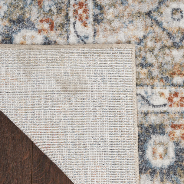 Nourison Home Astra Machine Washable ASW16 Gold Grey Rug