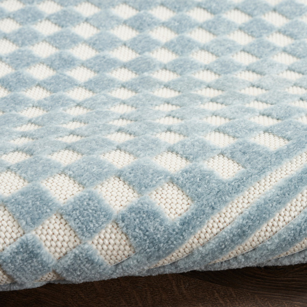 Nourison Home Care Free CAF02 Blue Rug