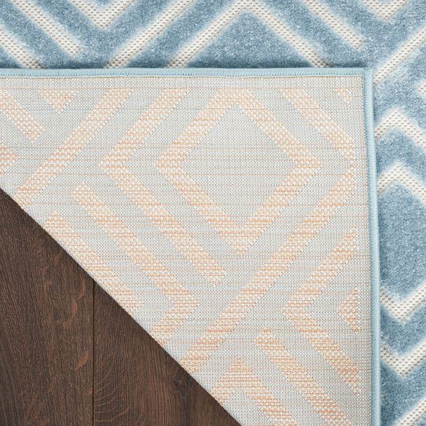 Nourison Home Care Free CAF03 Blue Rug
