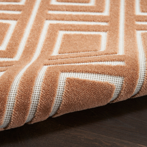 Nourison Home Care Free CAF03 Copper Rug