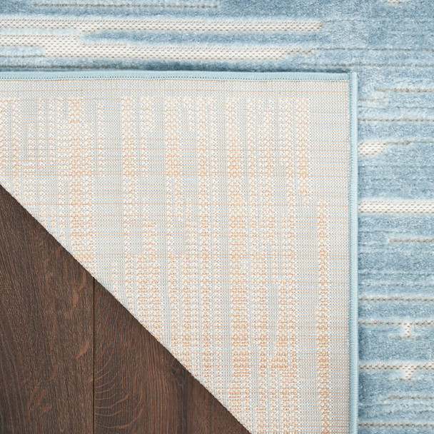 Nourison Home Care Free CAF04 Blue Rug