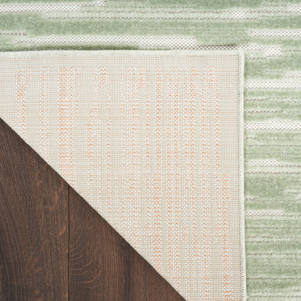Nourison Home Care Free CAF04 Green Rug