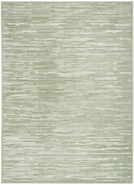 Nourison Home Care Free CAF04 Green Rug