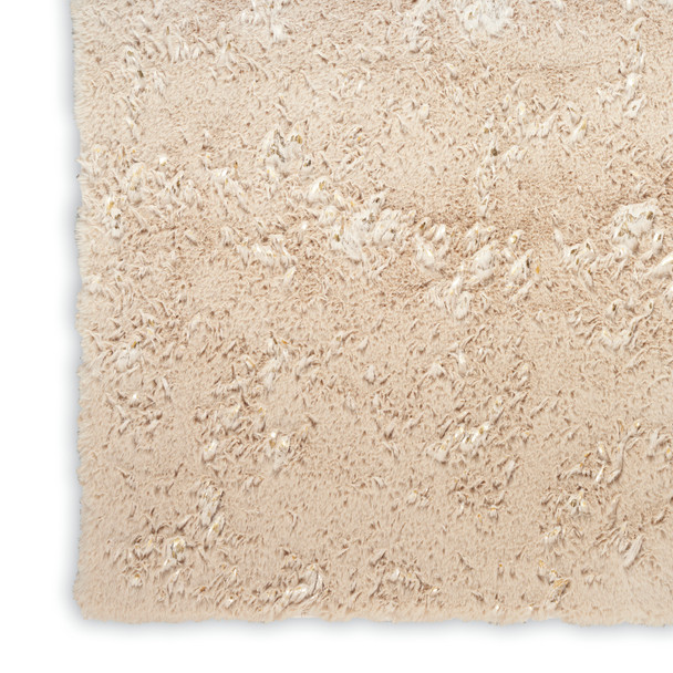 Nourison Home Cozy Shimmer CSH01 Beige Gold Rug