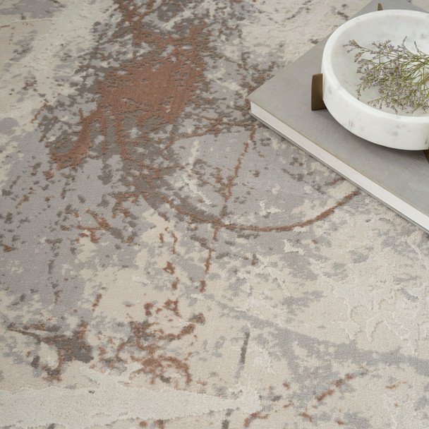 Nourison Home Desire DSR04 Cream Grey Rug