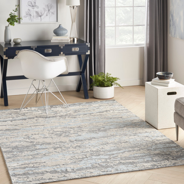 Nourison Home Divine DIV11 Aqua Rug