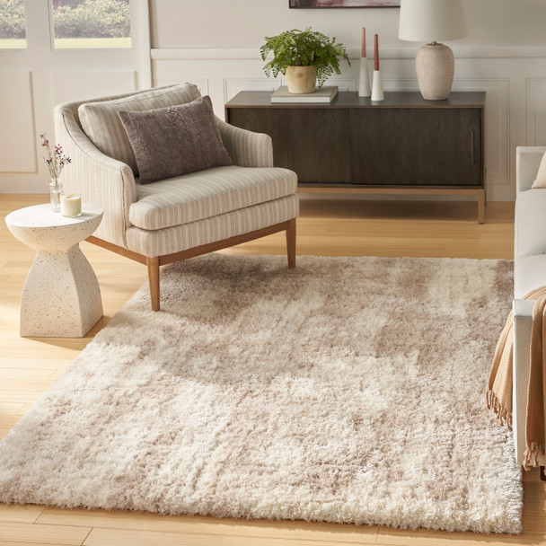 Nourison Home Dreamy Shag DRS01 Ivory Beige Rug