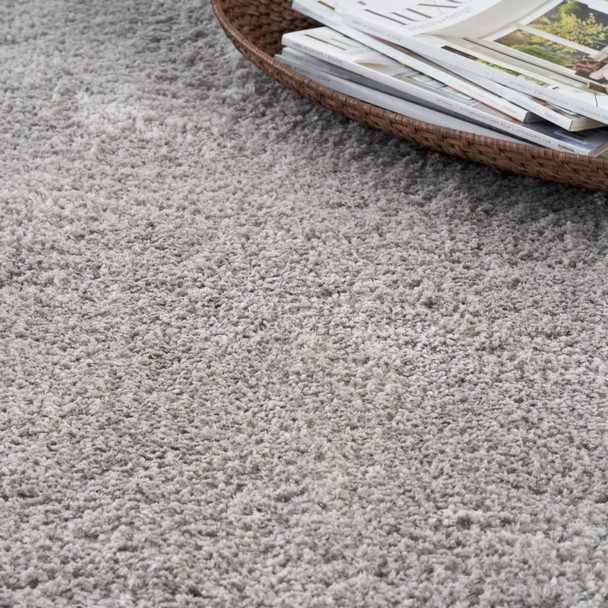 Nourison Home Dreamy Shag DRS05 Silver Rug
