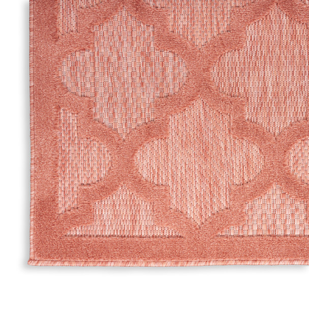 Nourison Home Easy Care NES01 Coral Orange Rug