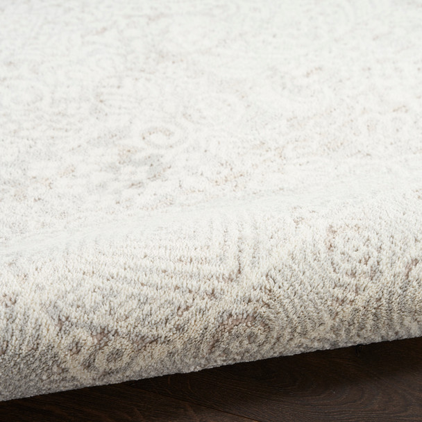 Nourison Home Eco Cycle ECY01 Silver Ivory Rug