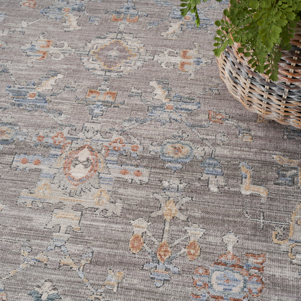 Nourison Home Elegant Heirlooms ELH02 Grey Rug