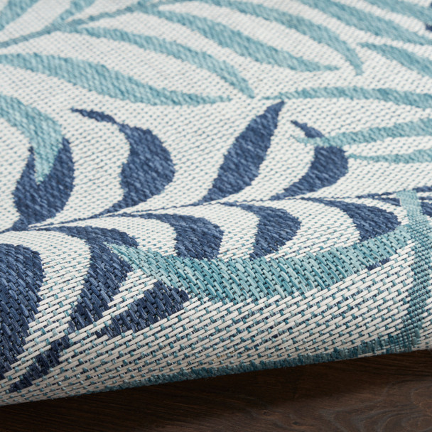 Nourison Home Garden Oasis GOA01 Blue Rug