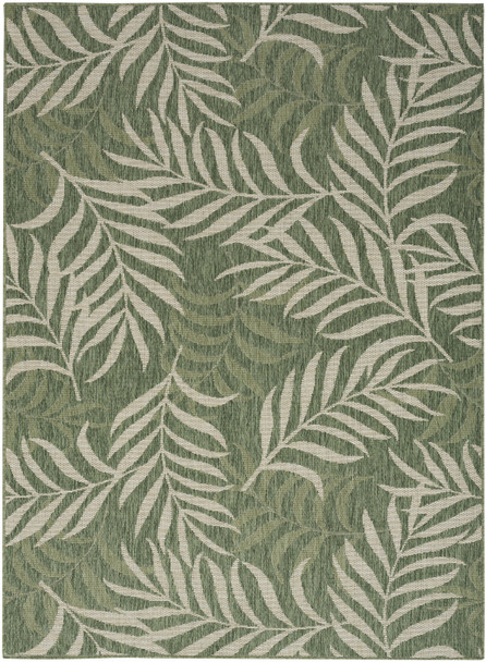 Nourison Home Garden Oasis GOA01 Green Ivory Rug