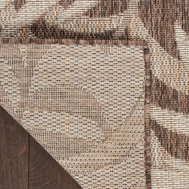 Nourison Home Garden Oasis GOA01 Mocha Rug