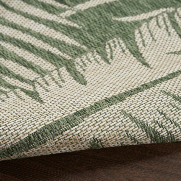 Nourison Home Garden Oasis GOA02 Green Ivory Rug