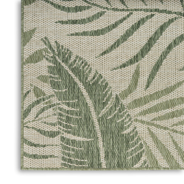Nourison Home Garden Oasis GOA02 Ivory Green Rug