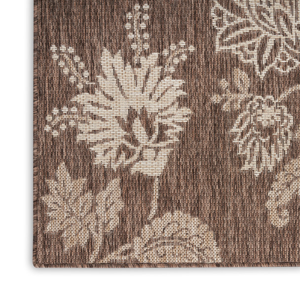 Nourison Home Garden Oasis GOA03 Mocha Rug