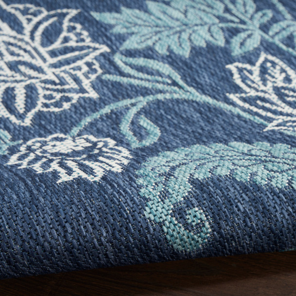 Nourison Home Garden Oasis GOA03 Navy Rug