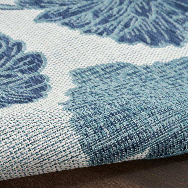 Nourison Home Garden Oasis GOA04 Blue Rug