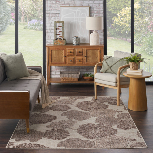 Nourison Home Garden Oasis GOA04 Natural Rug