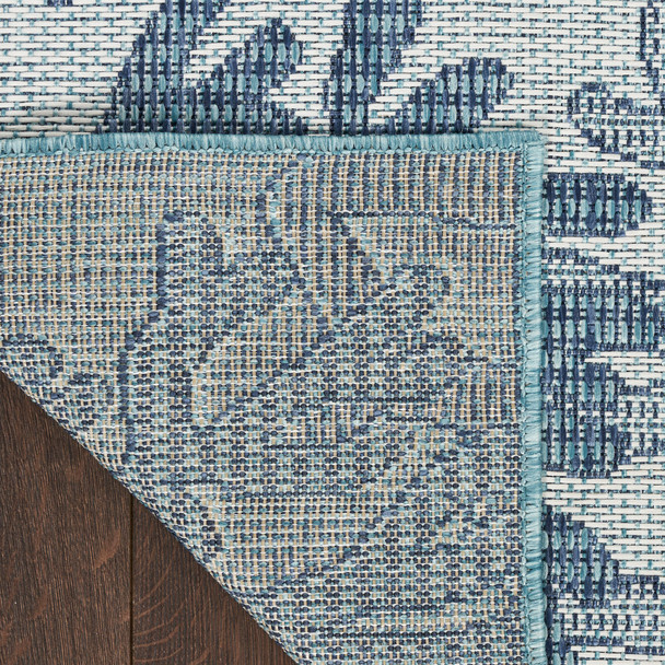 Nourison Home Garden Oasis GOA05 Blue Rug