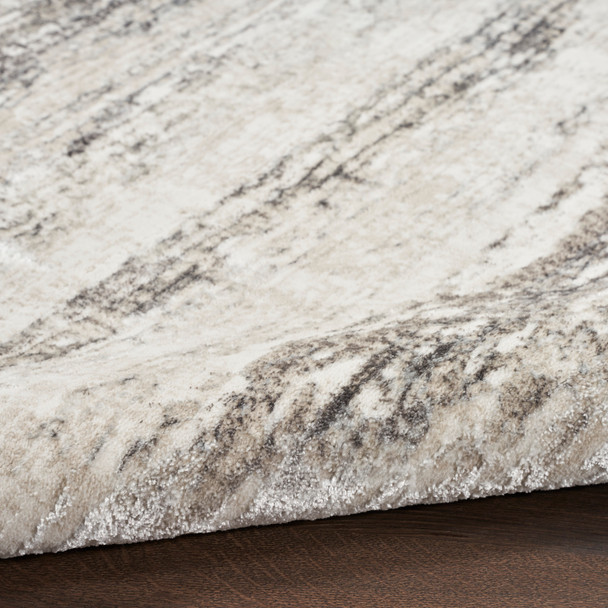 Nourison Home Glitz GLZ10 Cream Grey Rug
