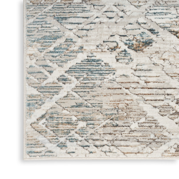 Nourison Home Glitz GLZ11 Grey Multicolor Rug
