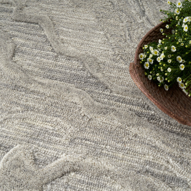 Nourison Home Graceful GRU01 Grey Rug