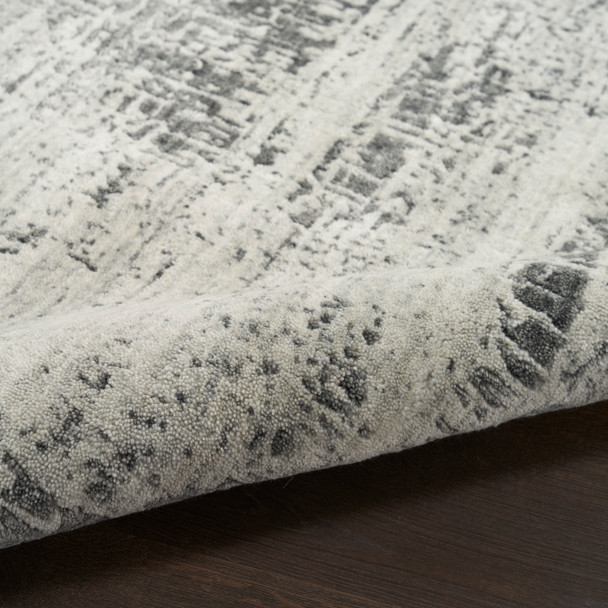 Nourison Home Harmony HAY01 Ivory Charcoal Rug