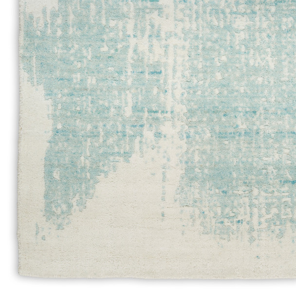 Nourison Home Harmony HAY02 Ivory Aqua Rug