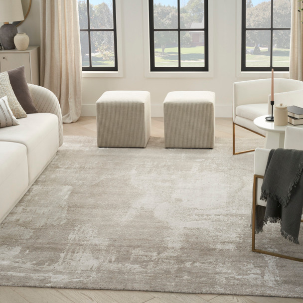 Nourison Home Harmony HAY06 Silver Grey Rug