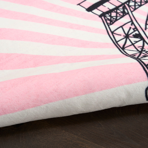 Nourison Home Imagination IMA17 Pink Rug