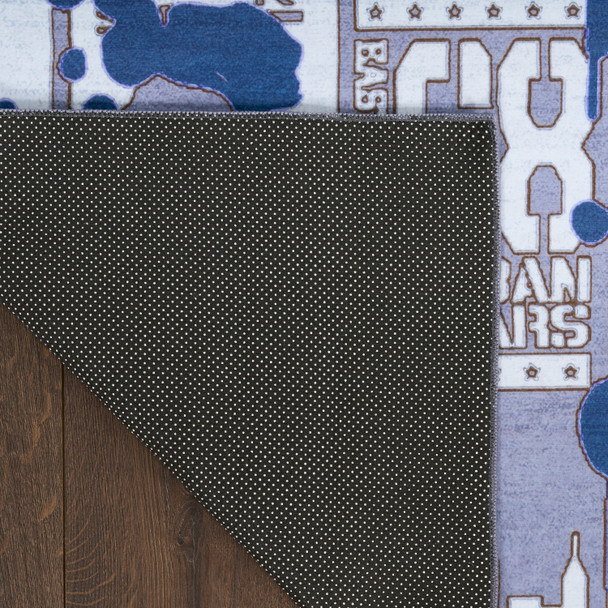 Nourison Home Imagination IMA22 Blue Rug