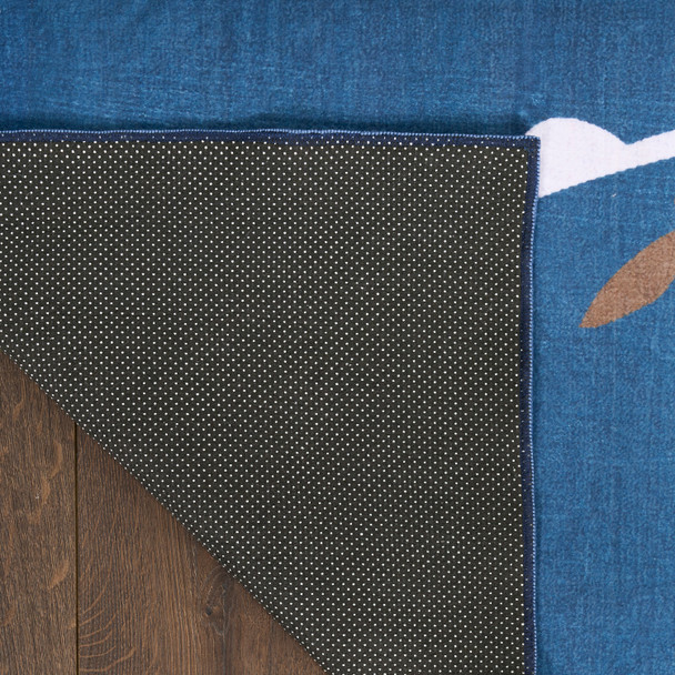 Nourison Home Imagination IMA23 Blue Rug