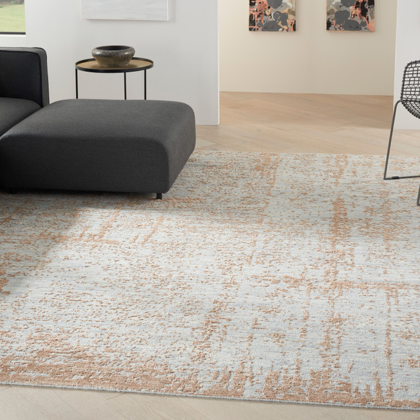 Nourison Home Luna LUN01 Blue Mocha Rug