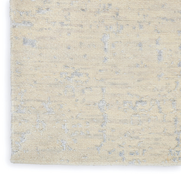 Nourison Home Luna LUN01 Ivory Silver Blue Rug