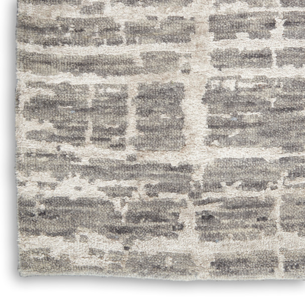 Nourison Home Luna LUN02 Grey Silver Rug
