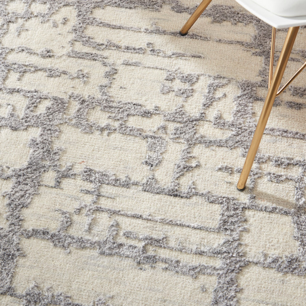 Nourison Home Luna LUN02 Ivory Grey Rug