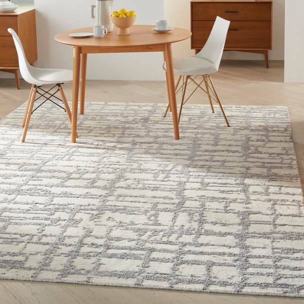 Nourison Home Luna LUN02 Ivory Grey Rug