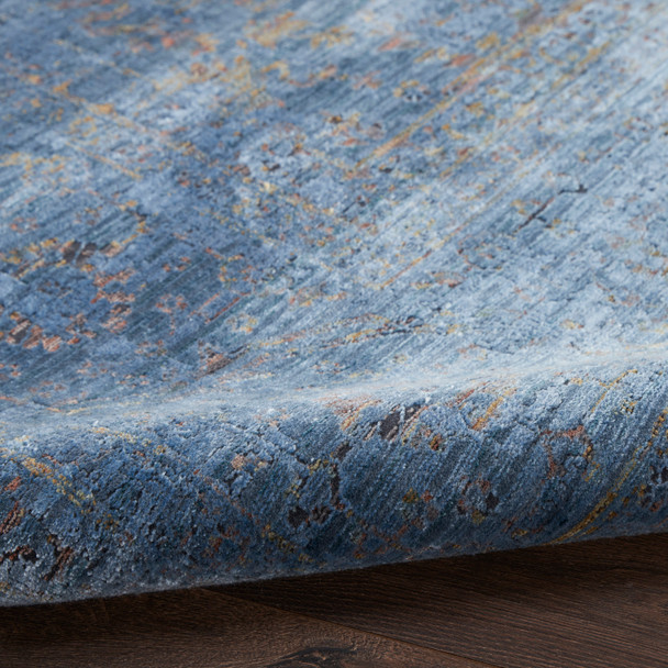 Nourison Home Luxurious LRS01 Blue Rug