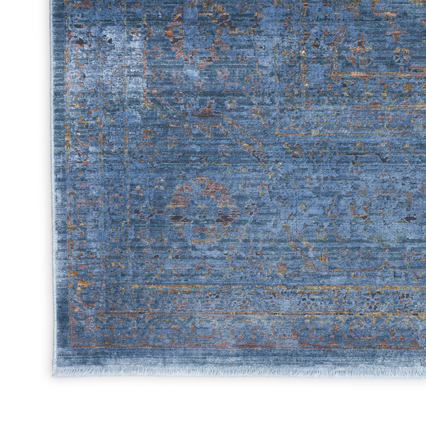 Nourison Home Luxurious LRS01 Blue Rug
