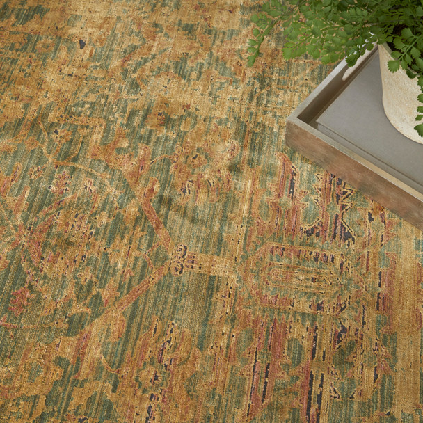 Nourison Home Luxurious LRS01 Olive Rug