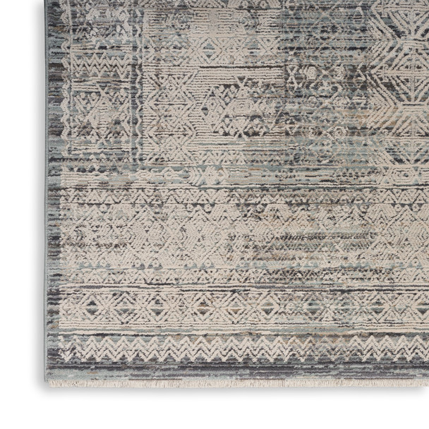 Nourison Home Lynx LNX06 Ivory Blue Rug
