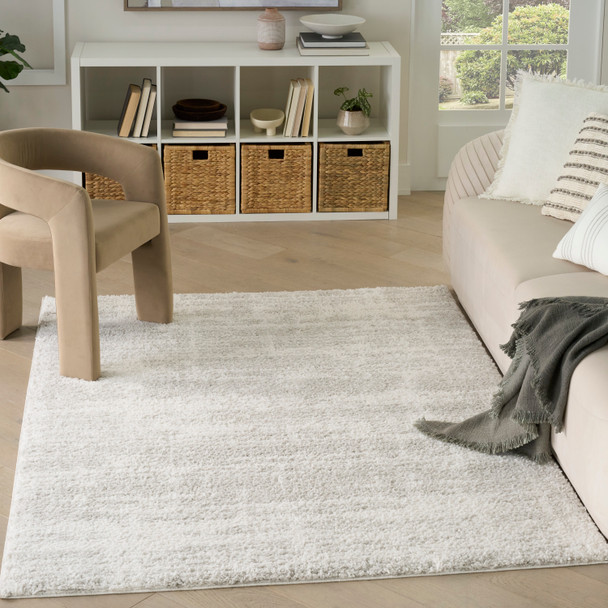 Nourison Home Modern Shag MMD04 Ivory Grey Rug