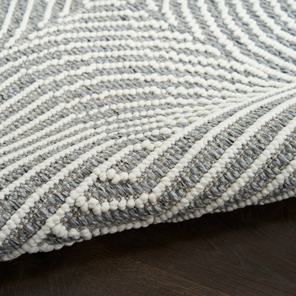 Nourison Home Natural Texture NTX02 Charcoal Ivory Rug