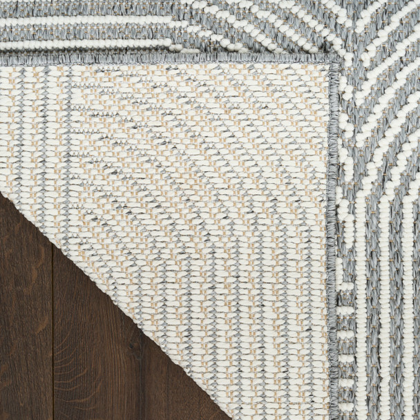 Nourison Home Natural Texture NTX02 Charcoal Ivory Rug