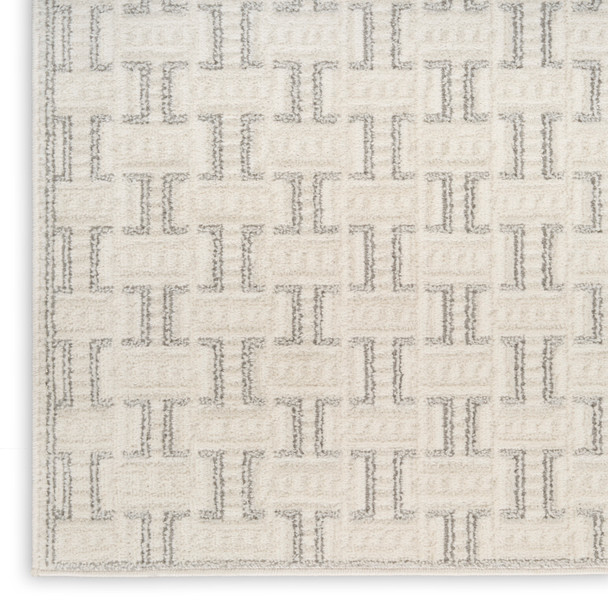Nourison Home Nordic NRC01 Ivory Grey Rug