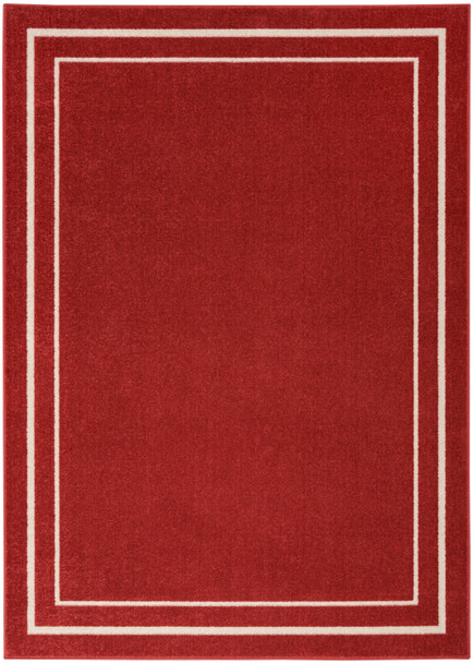 Nourison Home Nourison Essentials NRE02 Brick Ivory Rug